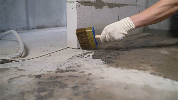 SJ Waterproofing Pros Basement Waterproofing coverage map for Trinway, OH and surrounding area